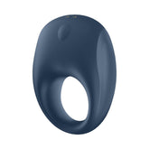 Satisfyer App Enabled Strong One Silicone Cock Ring Blue > Sex Toys For Men > Love Ring Vibrators